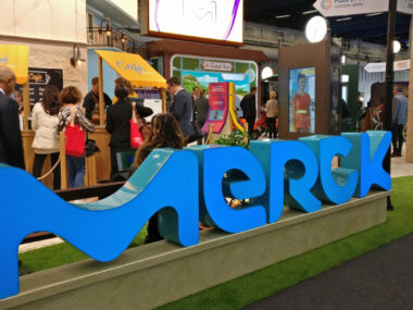 Merck booth at ECTRIMS