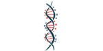 This illustration of a DNA strand shows its hallmark double helix.