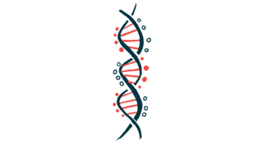 This illustration of a DNA strand shows its hallmark double helix.