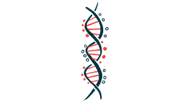 This illustration of a DNA strand shows its hallmark double helix.