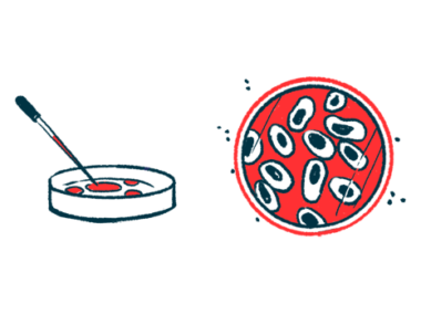 An illustration of cells in a petri dish.