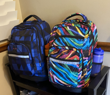 Preparation and MS / Multiple Sclerosis News Today / Photo of boys' backpacks