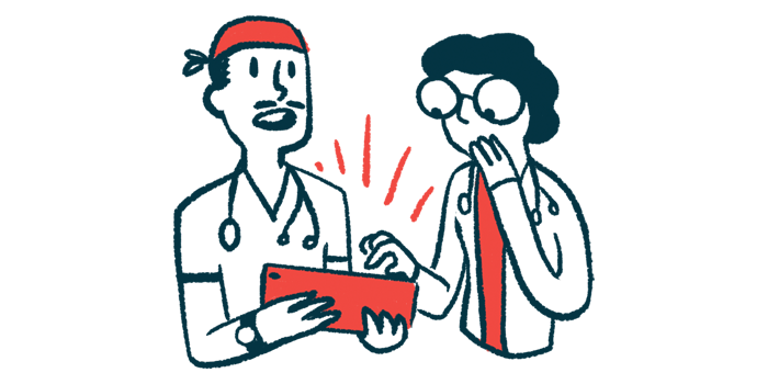 COVID-19 | Multiple Sclerosis News Today | DMTs and Covid-19 | illustration of doctors conferring