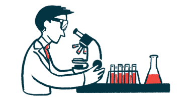 experimental MS treatment ABX-002 | Multiple Sclerosis News Today | Autobahn Therapeutics | illustration of scientist using microscope in lab