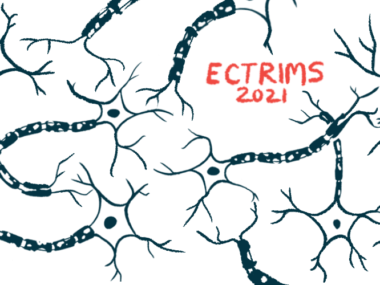 MS spasticity | Multiple Sclerosis News Today | spasticity rehab with MS app | ECTRIMS 2021 demyelination image