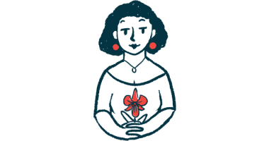 women's health in MS | Multiple Sclerosis News Today | illustration of woman holding flower