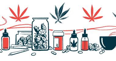 An illustration of medical marijuana products.