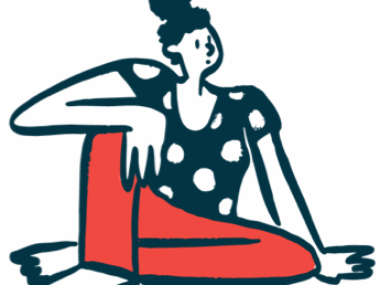 MS Society of Canada | Multiple Sclerosis News Today | illustration of a woman sitting