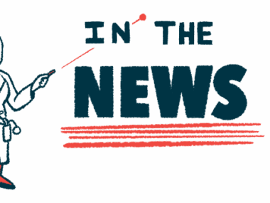 A doctor wearing a lab coat uses a laser pointer to highlight an 