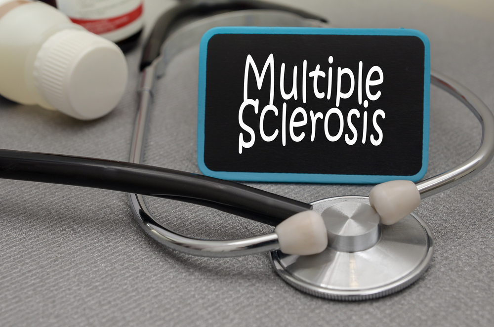 relative privation | Multiple Sclerosis News Today | illustration of stethoscope with the words 