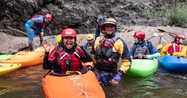 First Descents adventure | Multiple Sclerosis News Today | MS patients prepare to take a kayak trip with First Descents