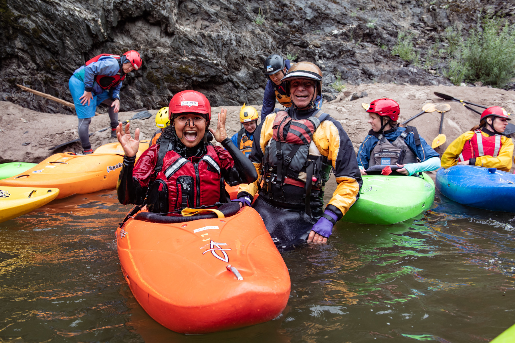 First Descents adventure | Multiple Sclerosis News Today | MS patients prepare to take a kayak trip with First Descents