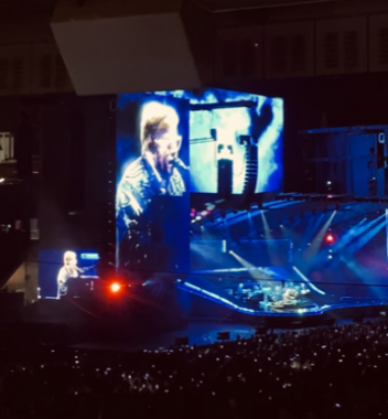 accessibility issues | Multiple Sclerosis News Today | Elton John plays piano and sings at his concert at Nationals Park in Washington, D.C., one of the stops on his Farewell Yellow Brick Road Tour.