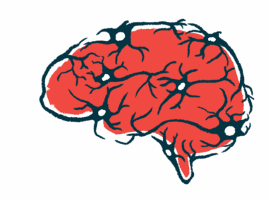An illustration shows neurons, or nerve cells, in the human brain, shown in profile.