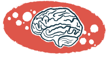 A profile view of the human brain is shown in this illustration.