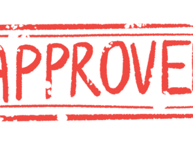 A stamp with the word 