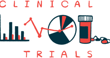 This is an illustration of a pill bottle, pills, and a bar graph, with the words 