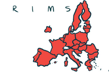 A map of Europe is shown alongside the word 