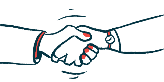 An illustration of a handshake is shown.