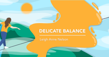 the logo for Leigh Anne Nelson's 