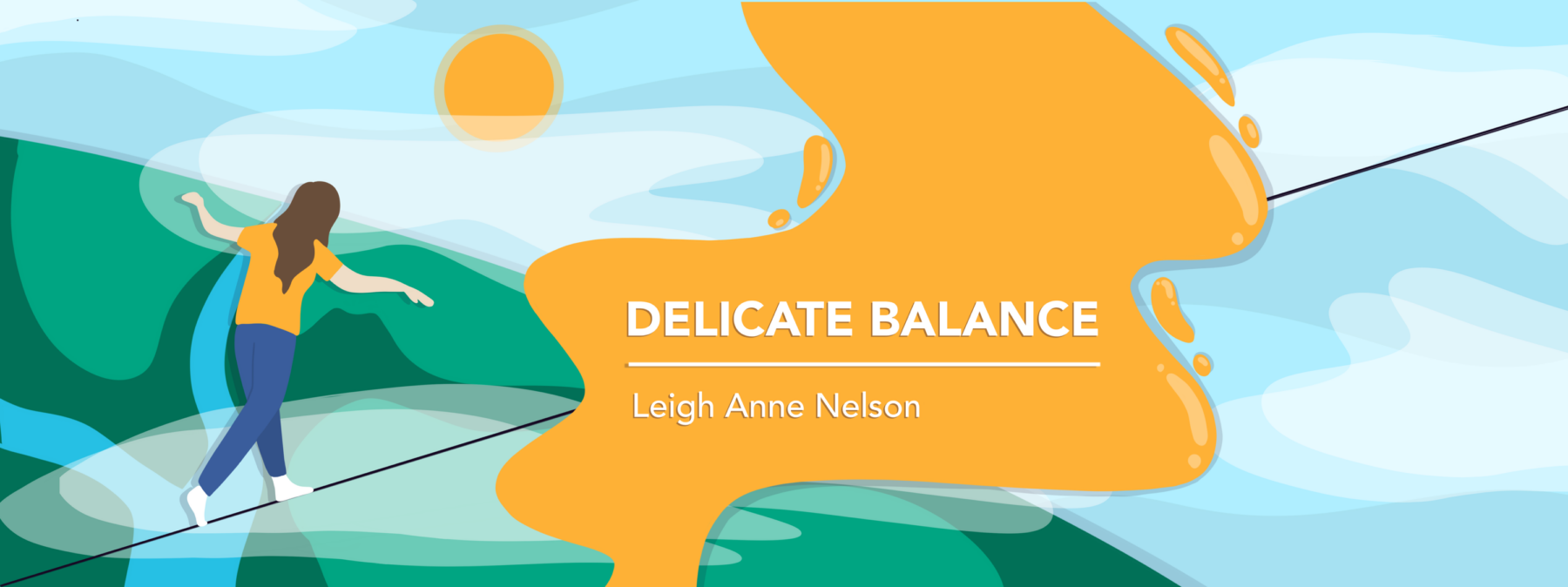 the logo for Leigh Anne Nelson's