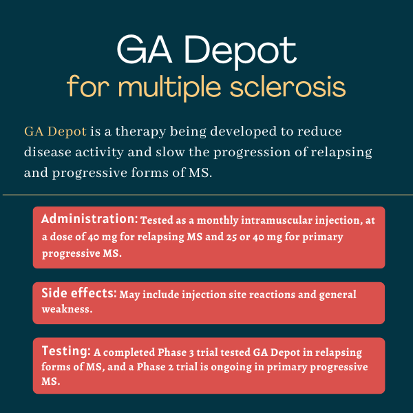 GA Depot for multiple sclerosis