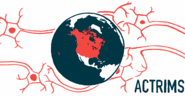 An illustration for ACTRIMS shows an image of the earth.