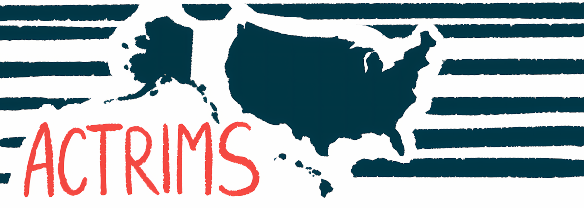 A graphic for the Americas Committee for Treatment and Research in Multiple Sclerosis (ACTRIMS) Forum features an image of the U.S.