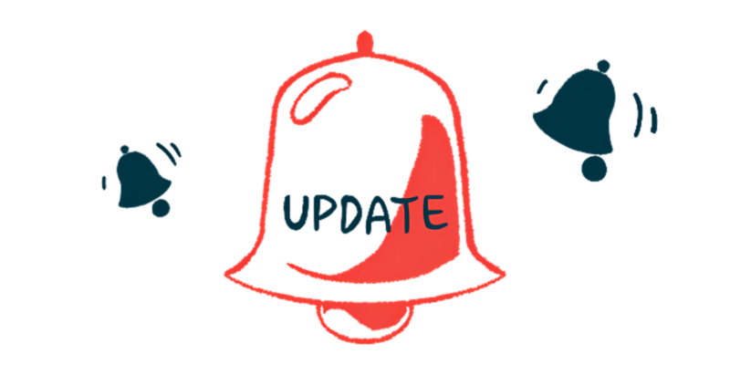 A large bell labeled with the word "update" in all capital letters is seen flanked by two smaller, ringing bells.