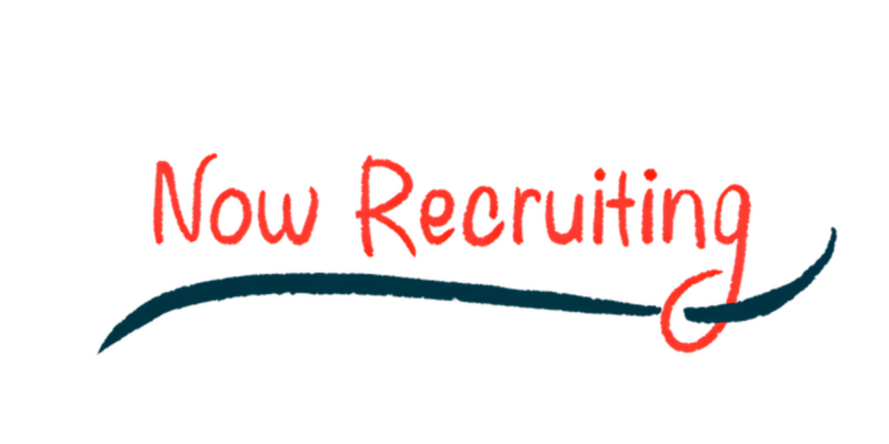 The words "Now Recruiting" are presented as a graphic.