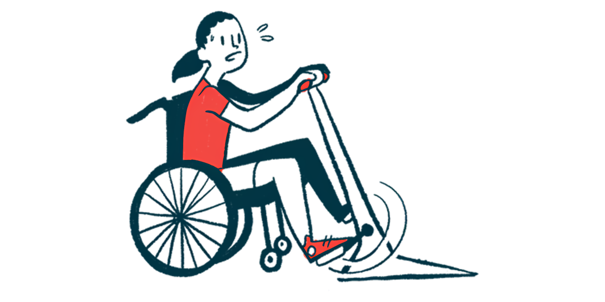 A person using a wheelchair is seen doing adaptive exercise.